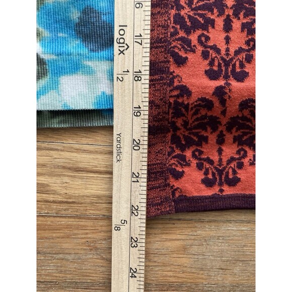 Anthropologie Postmark Moth Bundle of 2 Skirts Medium 10 Floral Turquoise Red - Picture 16 of 16